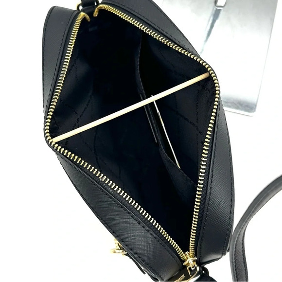 Michael Kors Large EW Zip Chain Xbody Crossbody Bag Black Multi - Picture 8 of 12